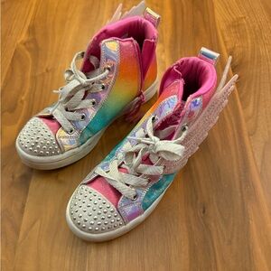 Skechers Rainbow Winged Kids Sneakers